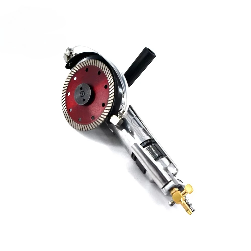 4.5 Inch Pneumatic Wet Stone Cut Grinder 12000rpm Handheld Wet Stone Cutter for Marble Granite
