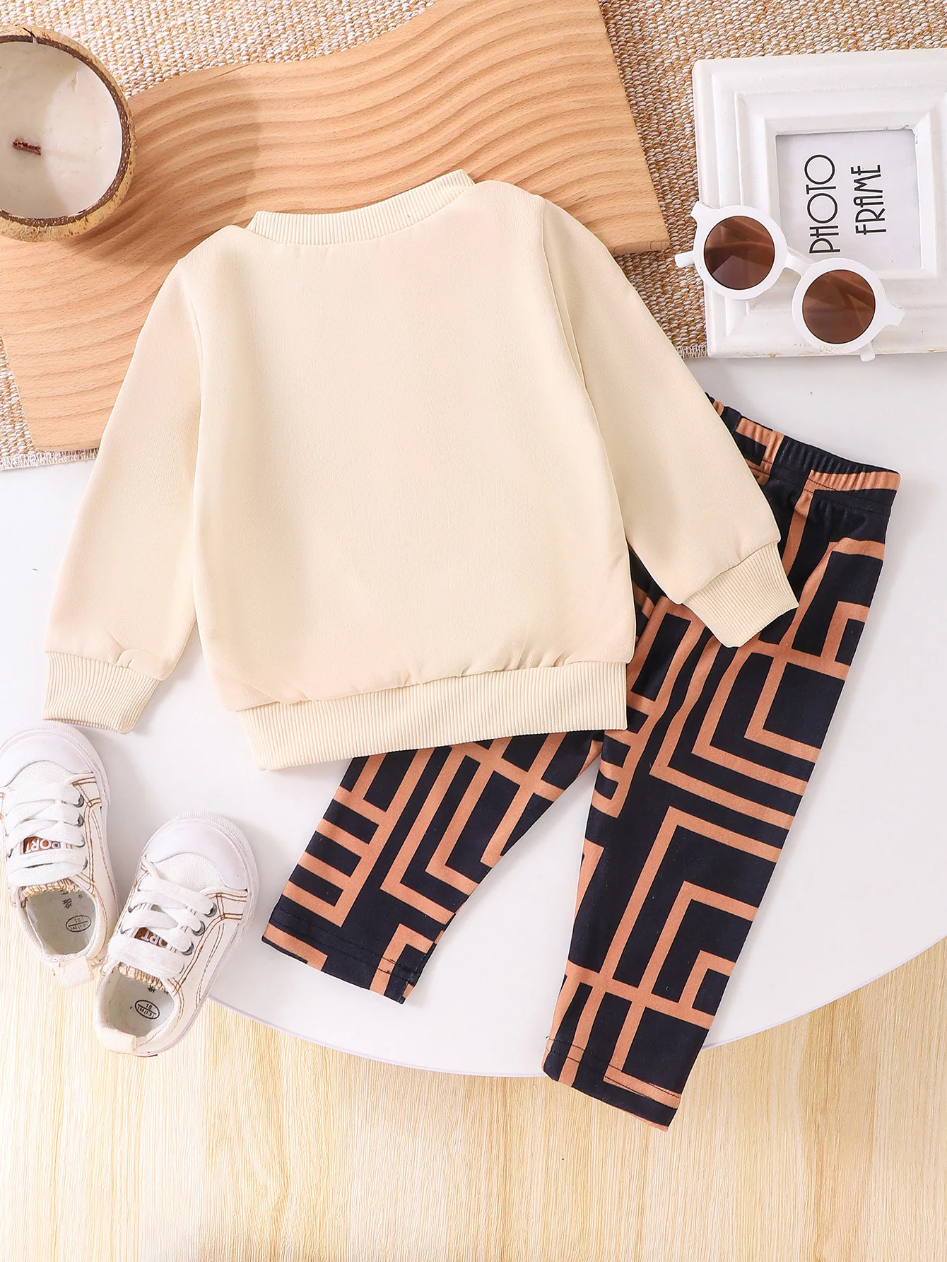 2 قطعة الخريف والشتاء نمط جديد مريح وعصري Loveo الدب نمط رقيق هوديي + بنطلون للبنين والبنات