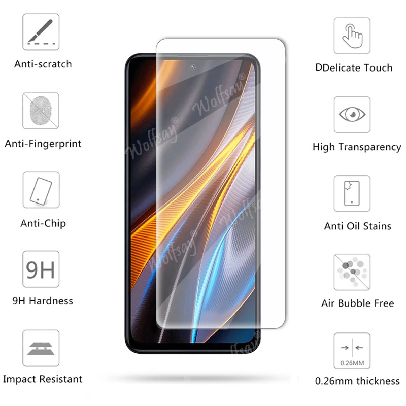 For Xiaomi POCO X4 GT Glass For POCO X4 GT F4 GT X4 M4 Pro X3 M3 M5 M5S Tempered Glass Screen Protect Lens Film POCO X4 GT Glass