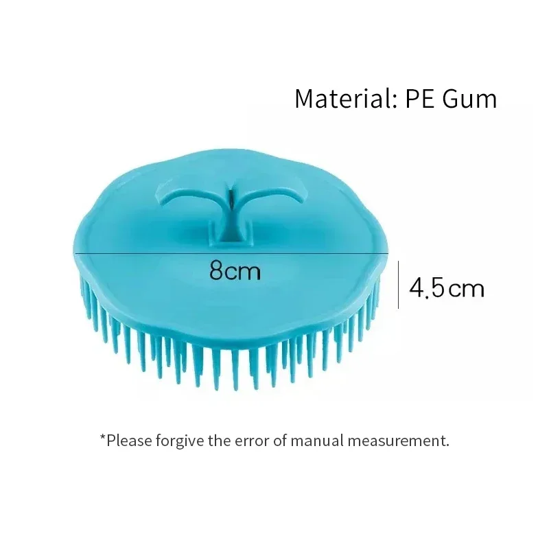 1 шт., черная расческа для волос, массажеры для кожи головы, круглая расческа для женщин и мужчин, щетка для душа, щетка для душа, мытье головы, чистый инструмент для волос, щетка
