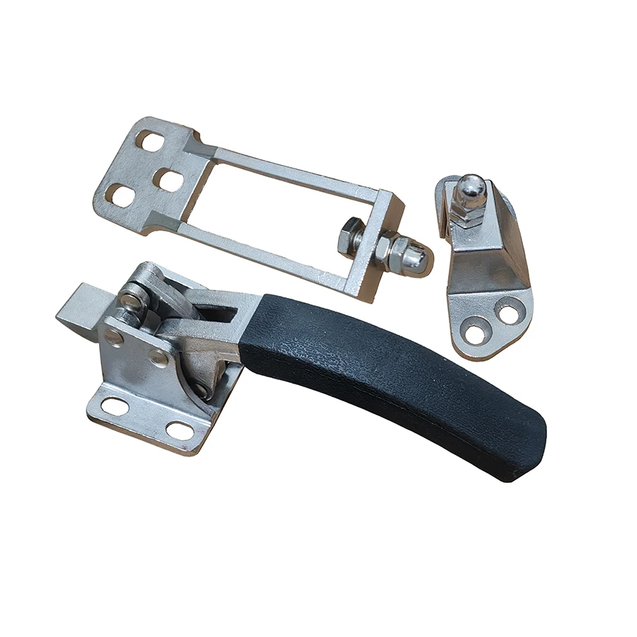 Linkage Lever Door Handle Steam Box Oven Knob Lock Cold Store Cabinet Kitchen Incubator Case Cookware Part