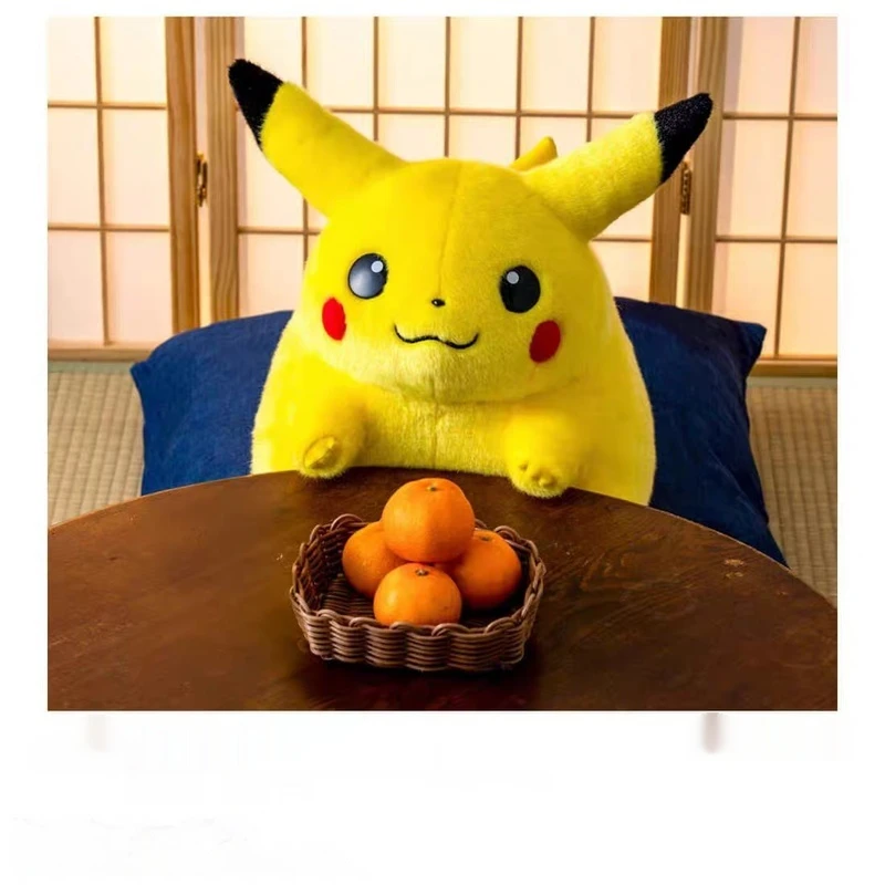 Pokemon Pikachu 30th Anniversary Plush Doll Trendy Toy Game Card Peripheral Dolls Collection Home Decor Stuffed Accompany Gift