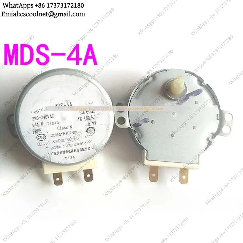 1Pcs 220V 4W Synchronous Turntable Motor for Midea Microwave Oven Replacement Repair Parts