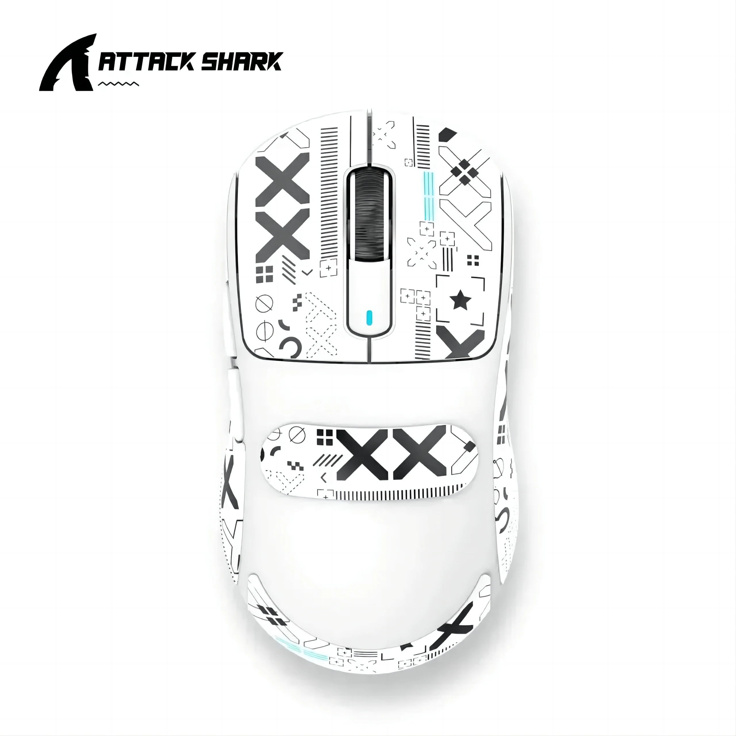 Attack Shark X3pro X3 Wireless Mouse, Macro Gaming Mouse,Lightweight Mouse,PixArt PAW3395 650IPS 26000dpi,Mouse for pad/pc/mac