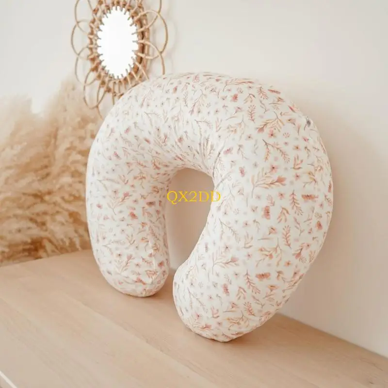 Upgrades Baby Nursing Pillow Covers Comfortable Case Set Of 2 for Easy Cleaning