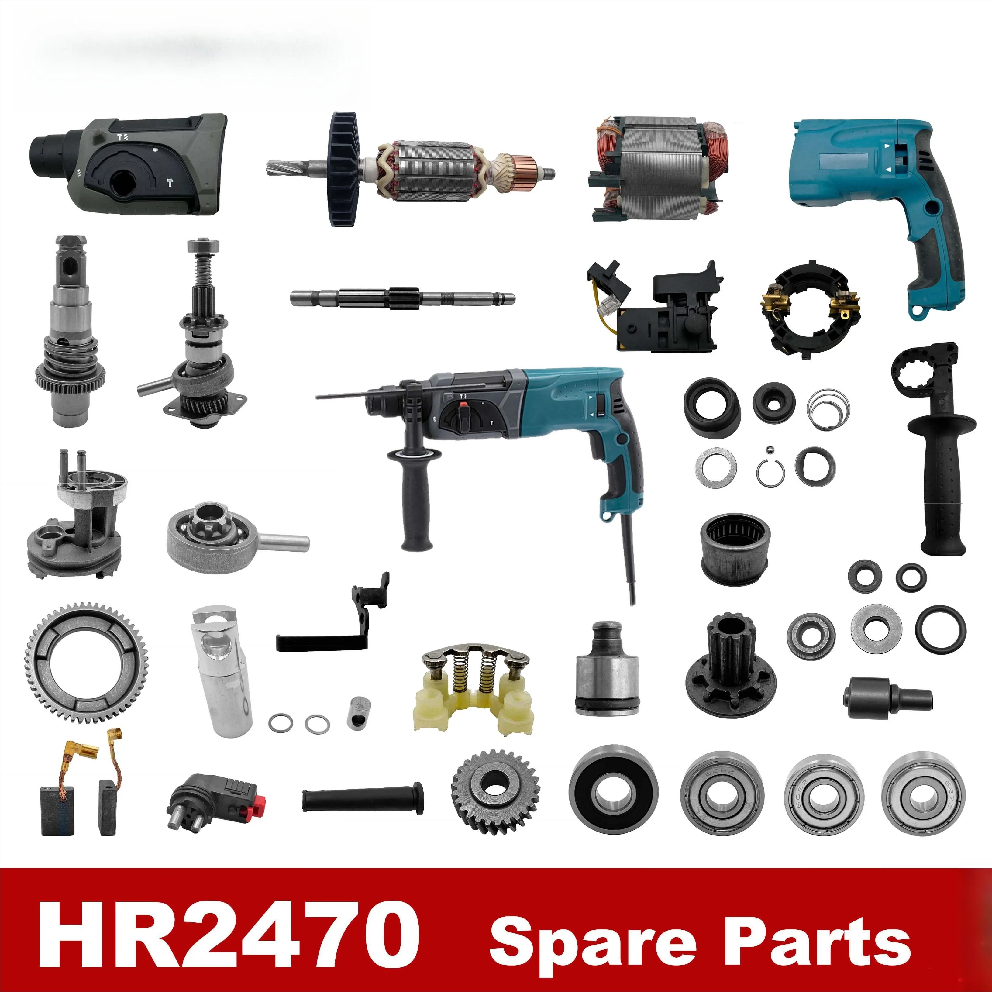 

Запасные части для перфоратора Makita HR2470