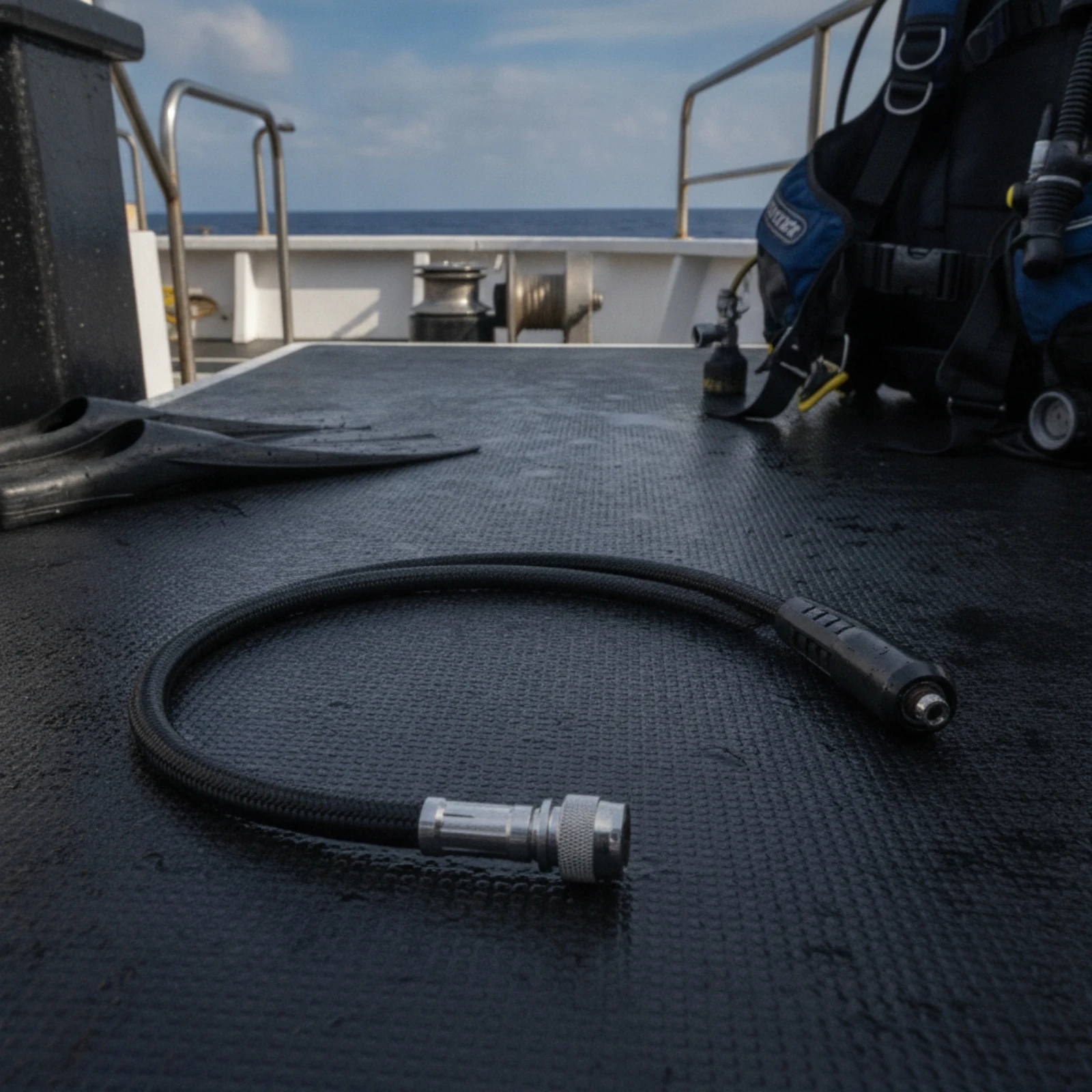 Selang Inflator BCD Scuba, Sel - Flexible Hose Braided ulasan dan harga