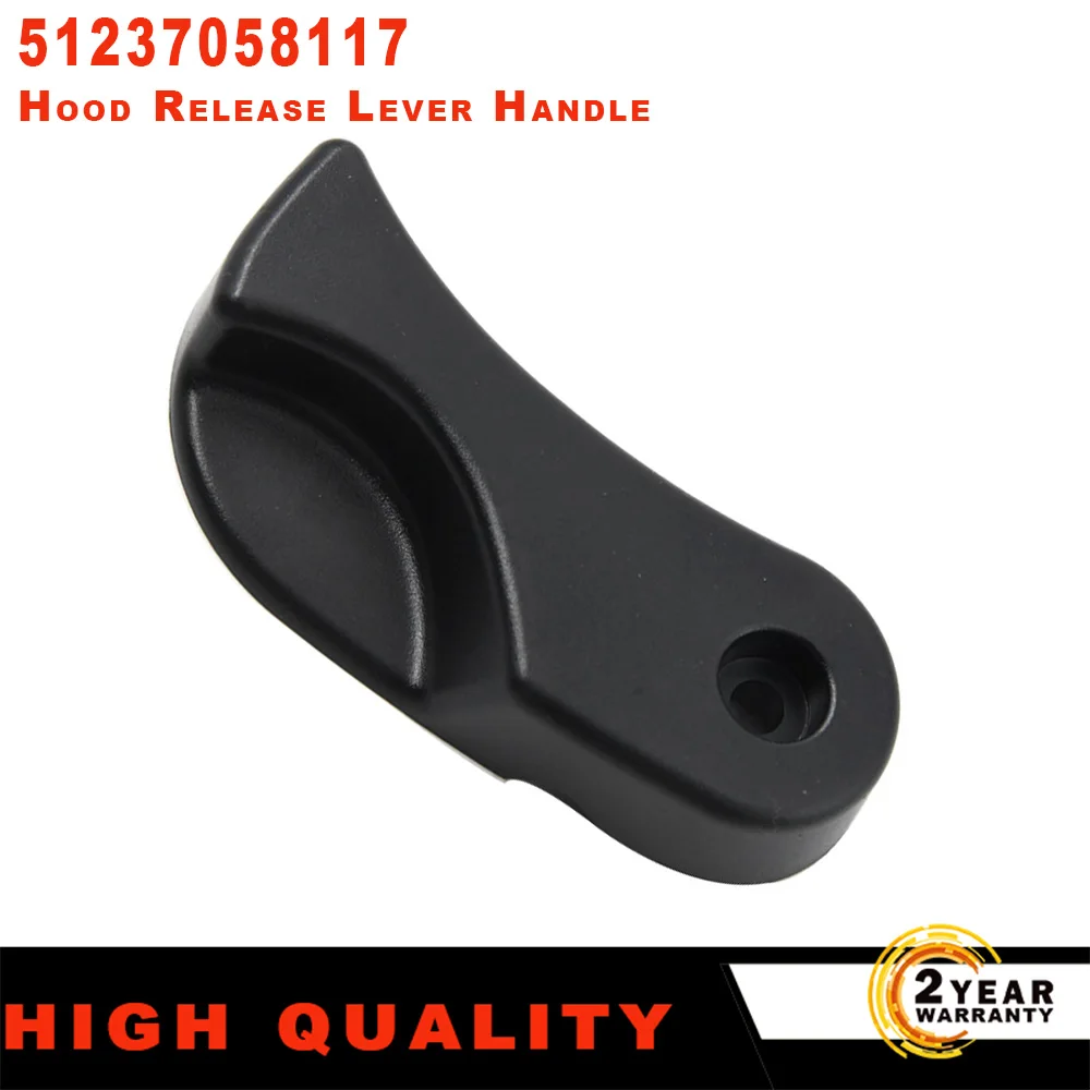 For BMW E90 E92 323i 325i 328i 330i 335i Xi 328xi E81 E82 640i 330xi X1 650i 335d M6 650i Hood Release Lever Handle 51237058117