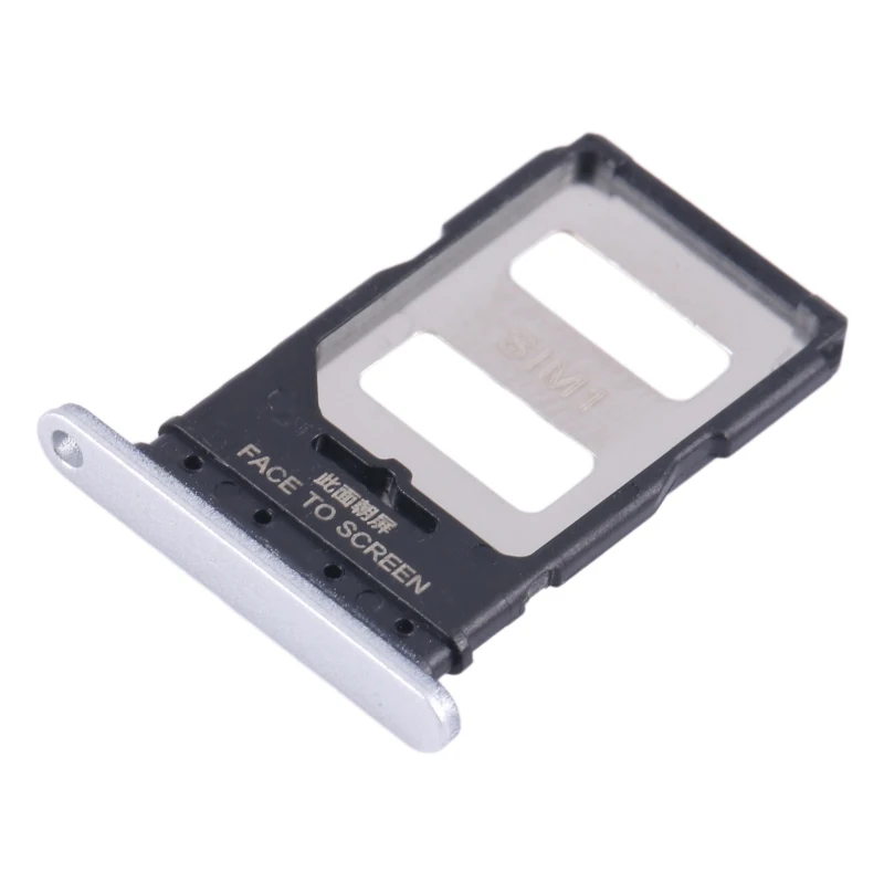 Dual SIM Card Tray For Xiaomi Redmi Note 13 Pro Plus Phone SIM1 + SIM2 Card Tray Replacement Part