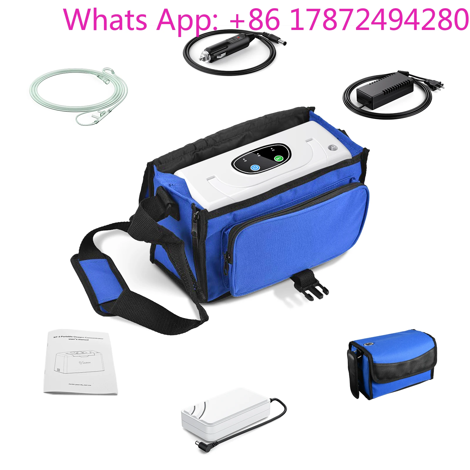 Varon NT05 3L Pulse Flow   Generator 32% Purity Portable AC/DC for Outdoor Travel Use