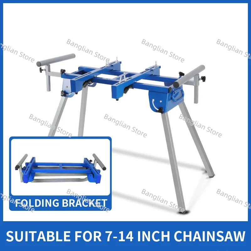 Portable Aluminum Machine Miter Saw, Cutting Machine Bracket, Multifunctional Workbench, Woodworking Table, Mobile Bracket