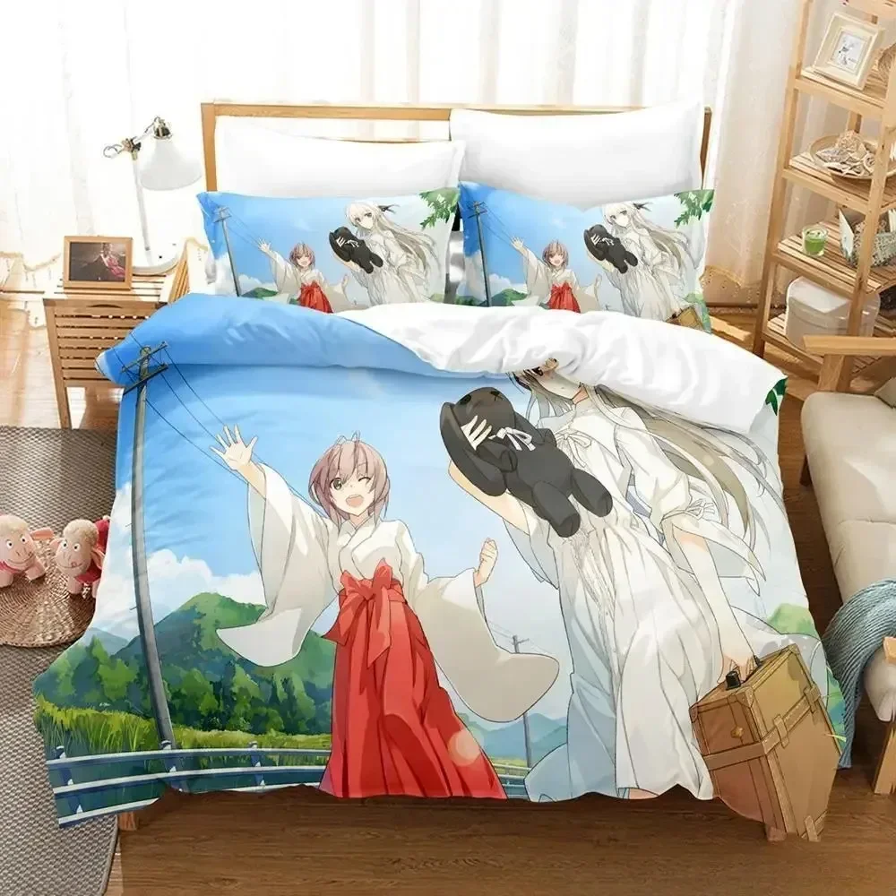 

Sexy Yosuga No Sora Comfortable Duvet Quilt Cover Pillowcase Bedding Set Children Bedroom Decoration Home Textile