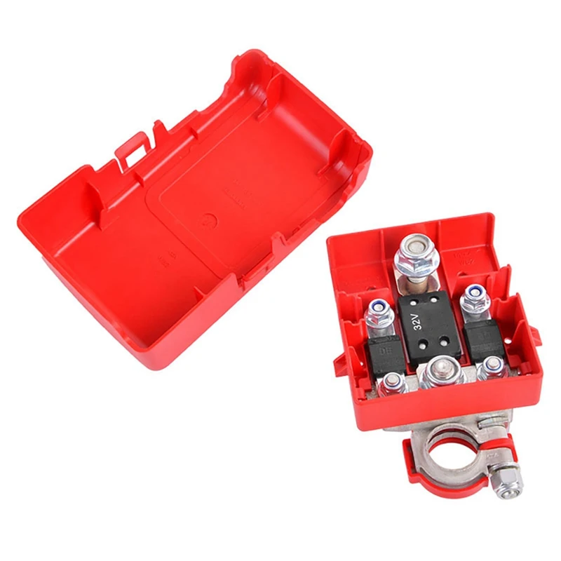 2X 32V 400A Car Battery Distribution Terminal Quick Release Pile Head Connector Auto Accessories