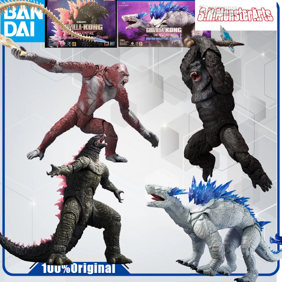 

Bandai Genuine Original SHM LIMITED & SPECIAL EDITION SNOW GOBLINS FROM GODZILLA X KING KONG: RISE OF EMPIRES Action Figu