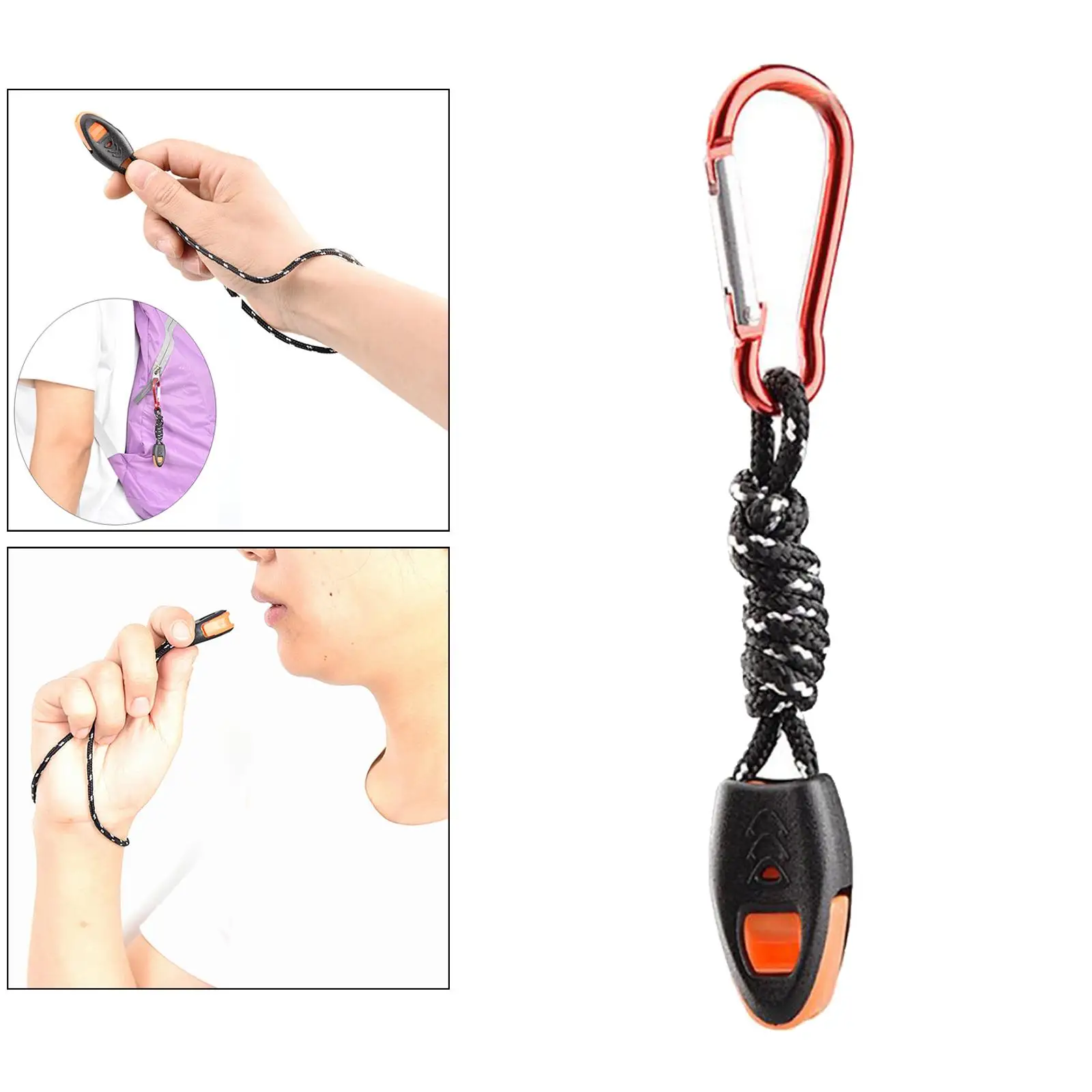 Outdoors High Decibel Portable Survival Whistle Emergency Whistle Multifunction Tools Outdoor Camping Hiking Whistle