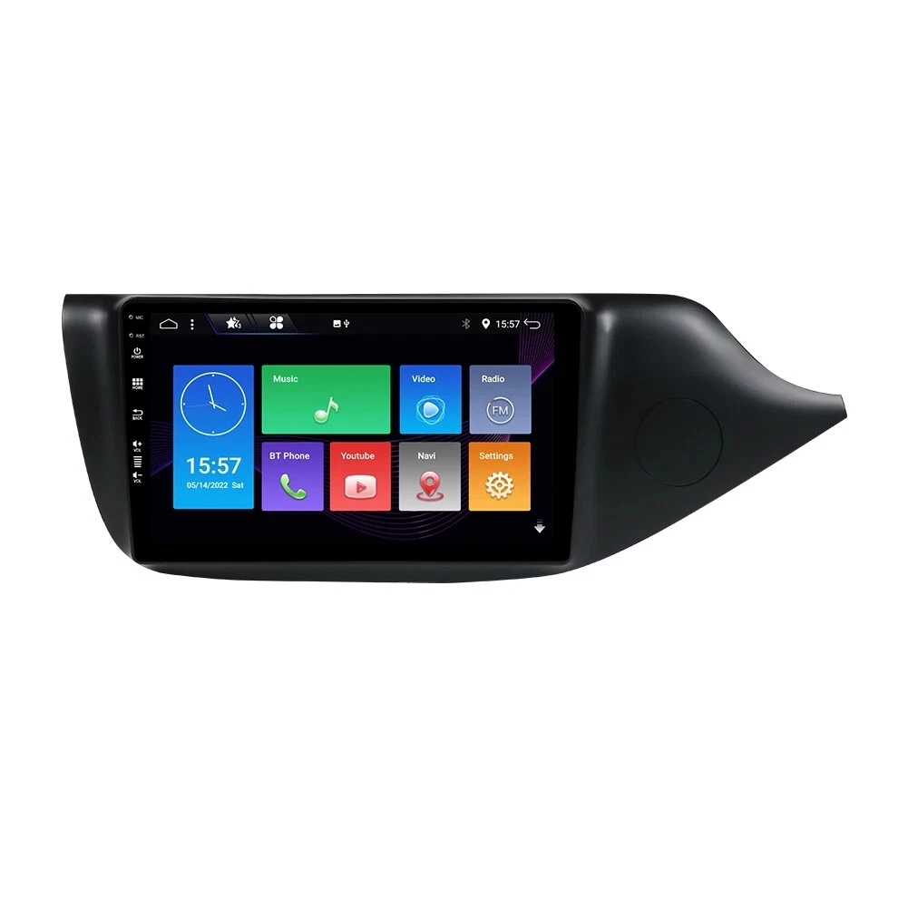 9in 2 + 32G fit für Carplay Auto Stereo Radio Für Kia Ceed JD 2012-2016 Android 14 bildschirm GPS NAVI RDS/Mikrofon Bluetooth