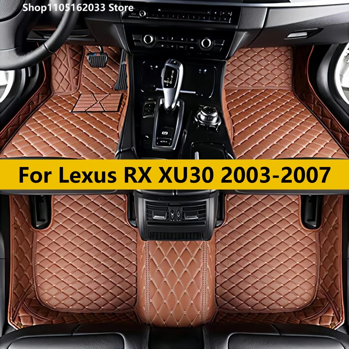 

Автомобильный коврик на заказ, подходящий для Lexus RX XU30 2003, 2004, 2005, 2006, 2007, автоаксессуары, коврик для ног