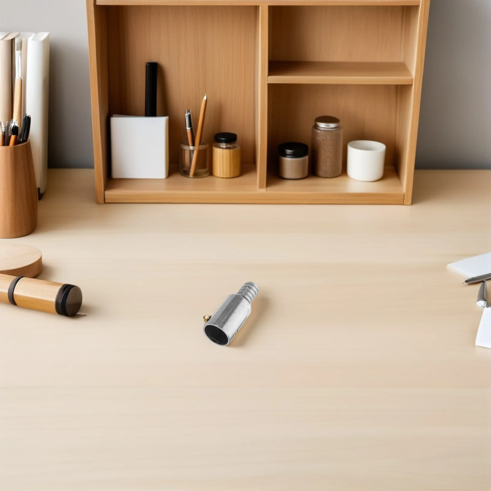 

3Pcs Aluminum Alloy Threaded Connector for Broom Mop Handles Durable Lightweight American Style Threading 25mm