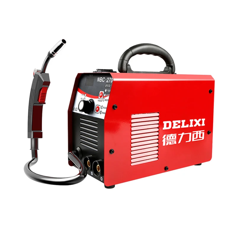 2023 high qualuty Heavy duty cycle mig welders gasless NBC-270SD co2 welding machine