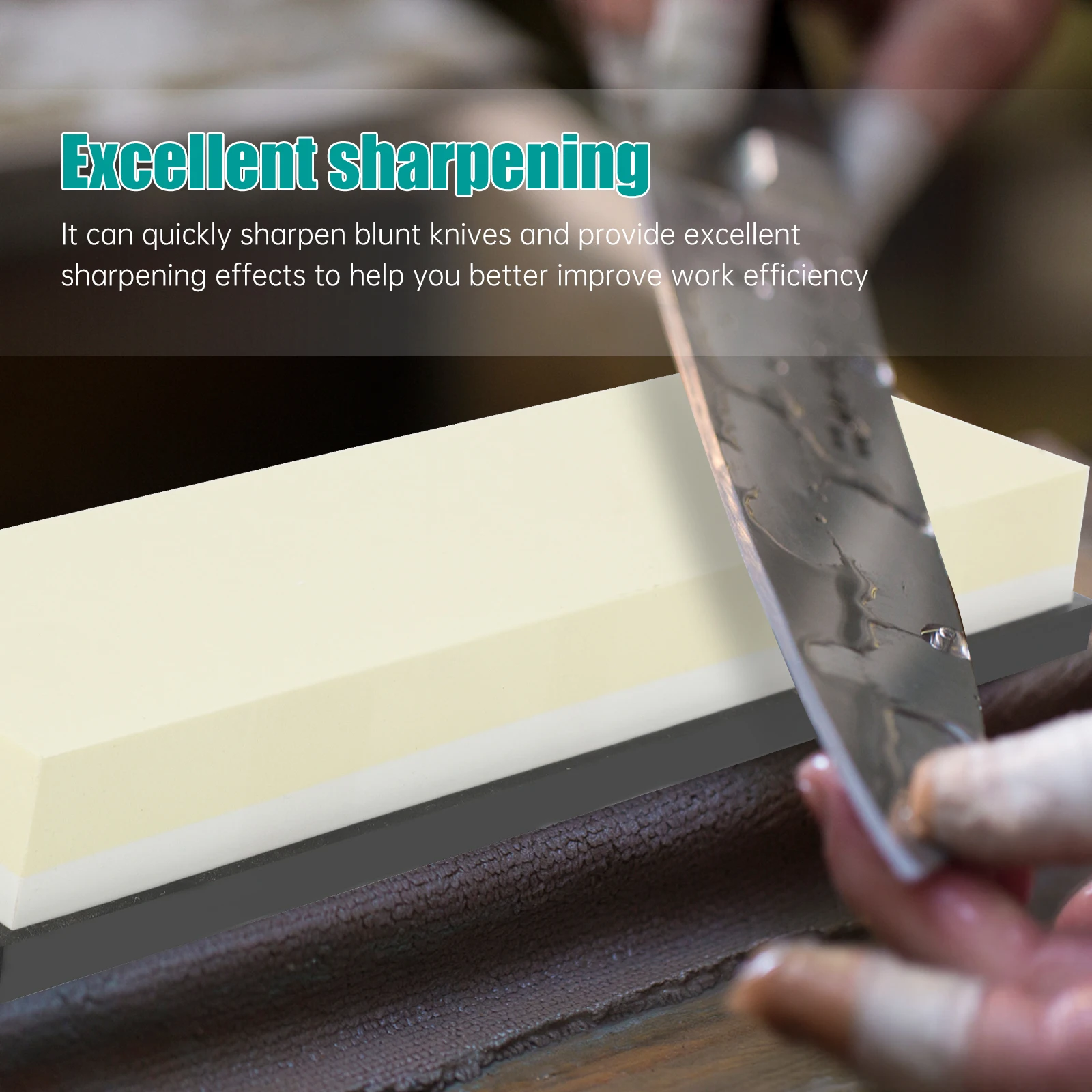 

Silica Gel Whetstone 5000 10000 Grit Double Side Sharpener Home Kitchen Portable Sharpening Stone Efficient Grinder