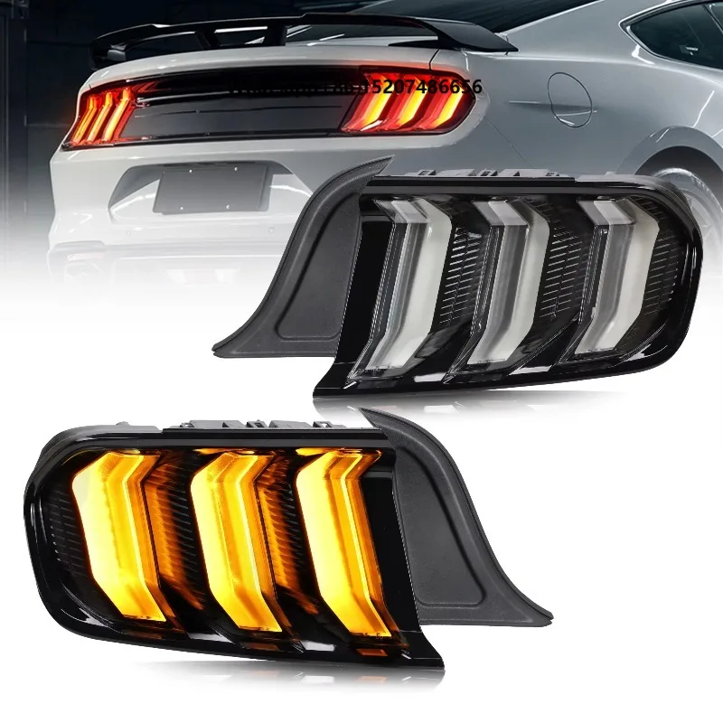 Factory Direct LED Tail Lights Assembly for  2015-2023 6th Generation Rear Lamps with Sequential Turn Signal