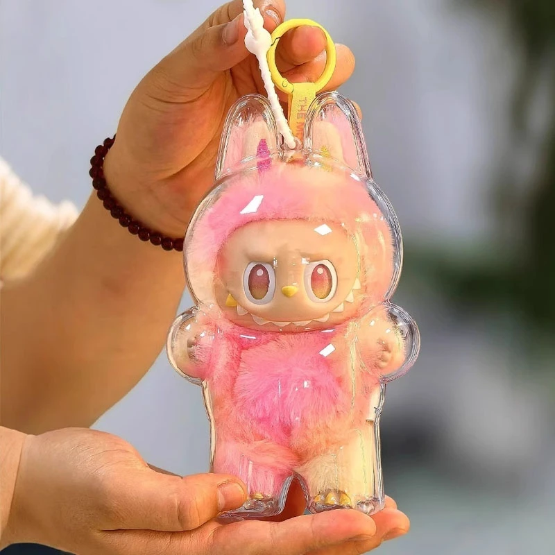 

Labubu3.0 Series First Generation Transparent Protective Case, Second-Generation Cola Dust Cover, Baby Clothes Accessories