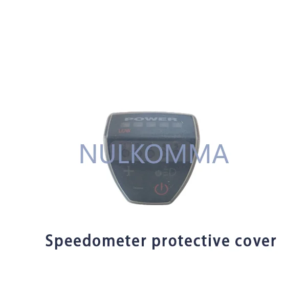 NULKOMMA Waterproof Transparent Silicone Cover For Rad Power Bikes Ebike E-Bicycle Control Panel Instrument Protective Shell