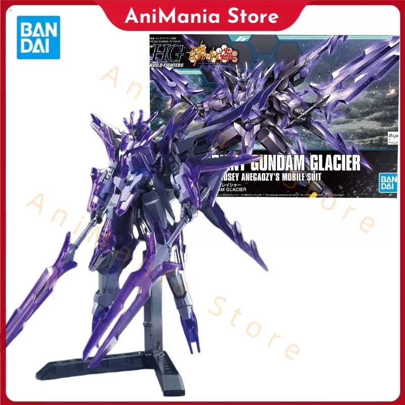 

Bandai Original GUNDAM HG 1/144 TRANSIENT GUNDAM GLACIER LINDSEY ANEGAOZYS Anime Action Figure Assembly Model Toys