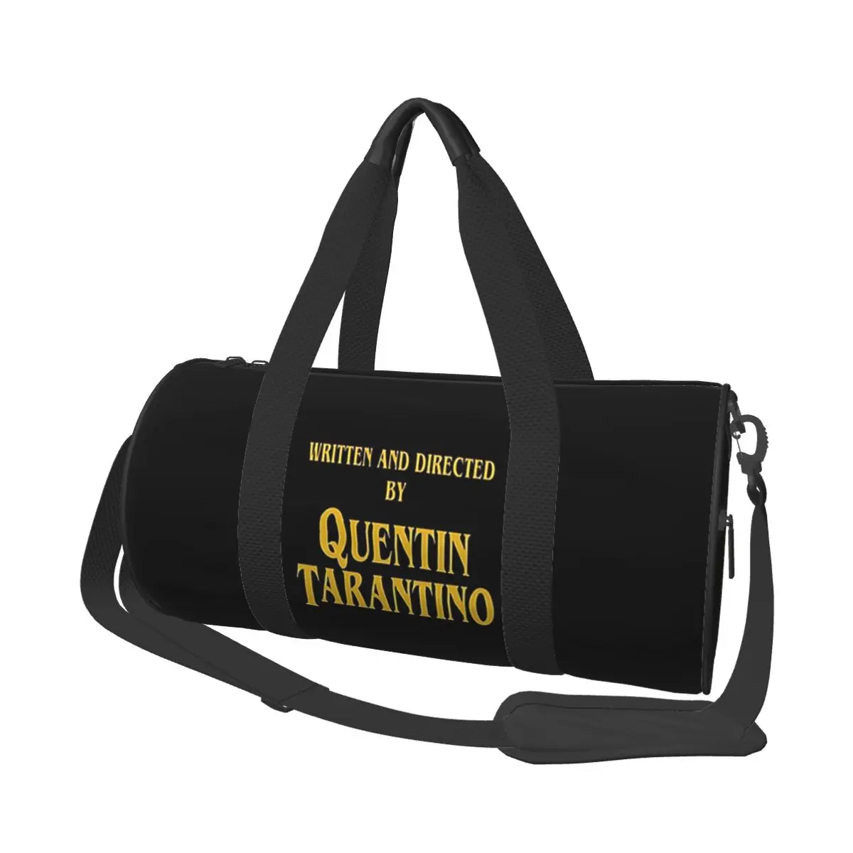 written-and-directed-by-quentin-tarantino-1-large-duffle-gym-bag-multi-functional-duffle-travel-bags-handbags-fitness-bag