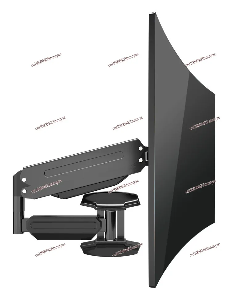 

Monitor Bracket Wall-mounted Wall Screen Lifting and Retractable 360 ° Rotating Computer Cantilever Shelf 17-32