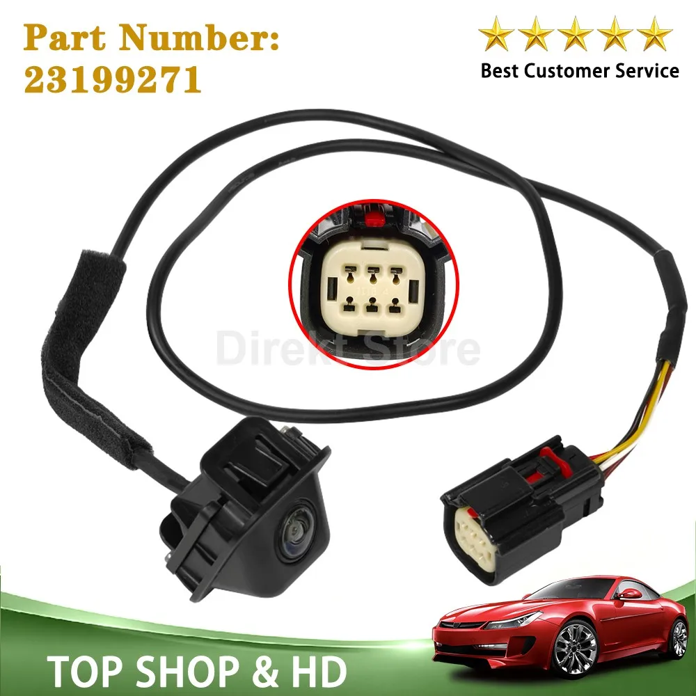 23199271 Rear View Camera Car Parking Auxiliary Reversing Camera For Corvette 6.2L 2014-2016-A65M