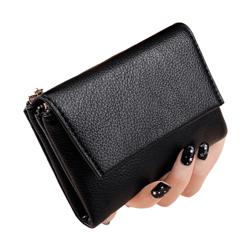 Fashion PU Card Holder Litchi Grain compact Coin Purse creative Ultra-Thin Women Wallet Ladies