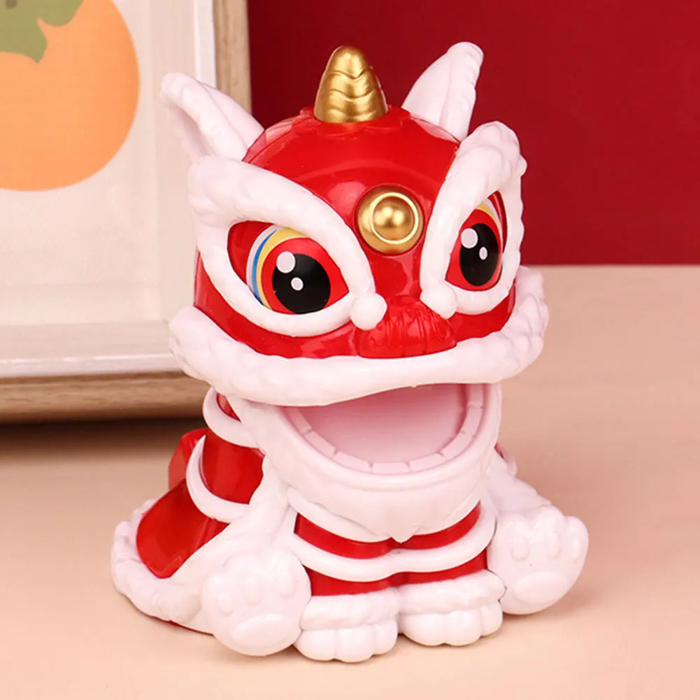 Chinese Style Lion Dance Figure New Year Home Decoration Lion Tabletop Decoration Lion Ornament Lion Sculpture