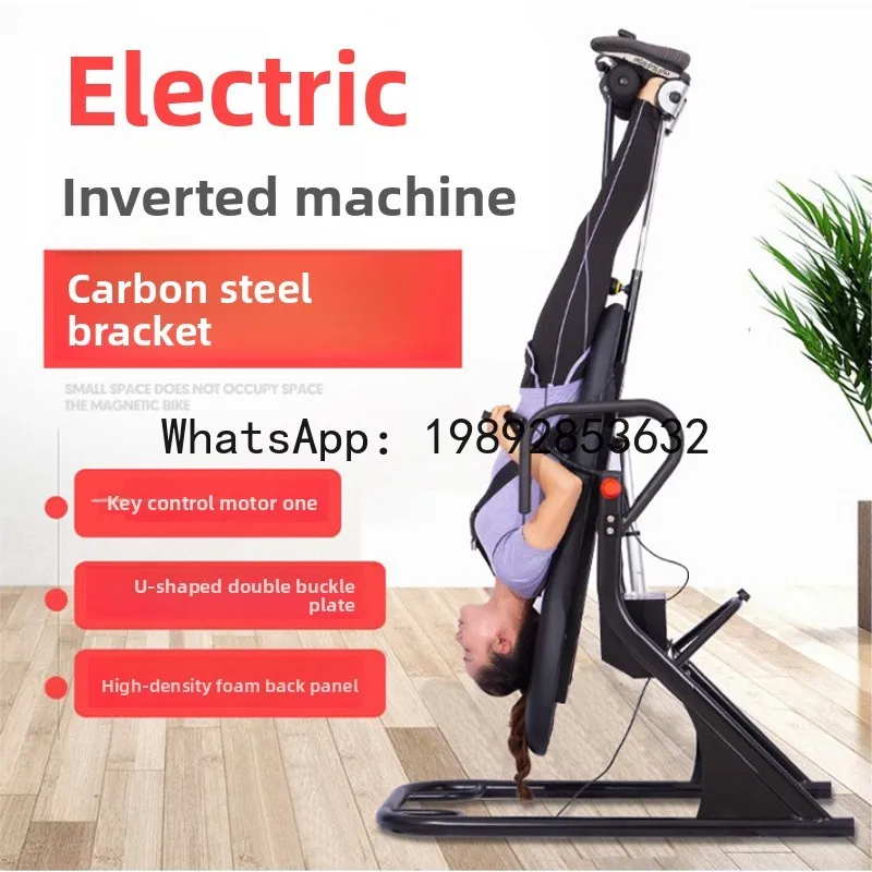 XL   Inversion Machine Lumbar Spine Stretching Traction Yoga Inversion Hanging Fitness Equipment Height Growth Artifact