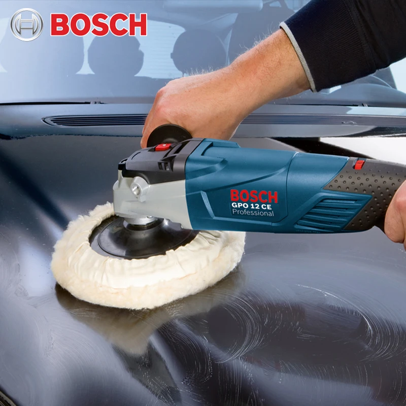 Bosch GPO 12 CE & GPO950 Polishers - Professional Grade Electric Buffing Machines for Car Superior Detailing Waxing Polishing