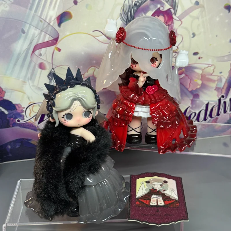 

Authentic Yuli 6th Generation Yaoqi Banquet Gift Series Blind Box Handmade Desktop Ornament Trendy Play Cute Doll Gift For Girls
