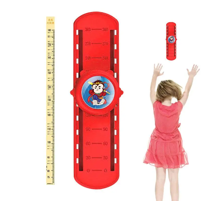 Touch High Jump Counter For Kids Boys altezza tracker regolazione dell'altezza della parete bambini che crescono attrezzature per l'altezza con contatore vocale