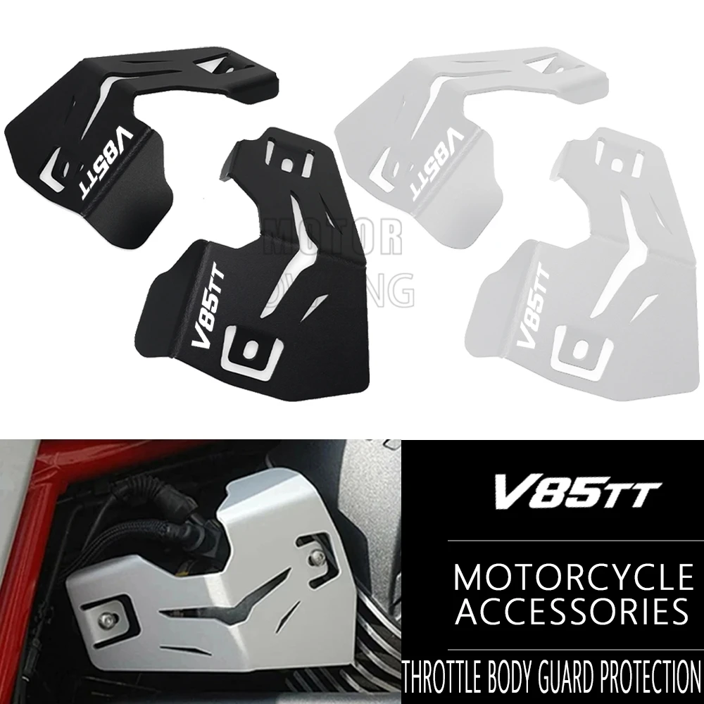 

For Moto Guzzi V85 TT V85TT V 85TT 2019 - 2023 2024 Motorcycle Throttle Body Guards Protector Cover Protection Throttle Valves