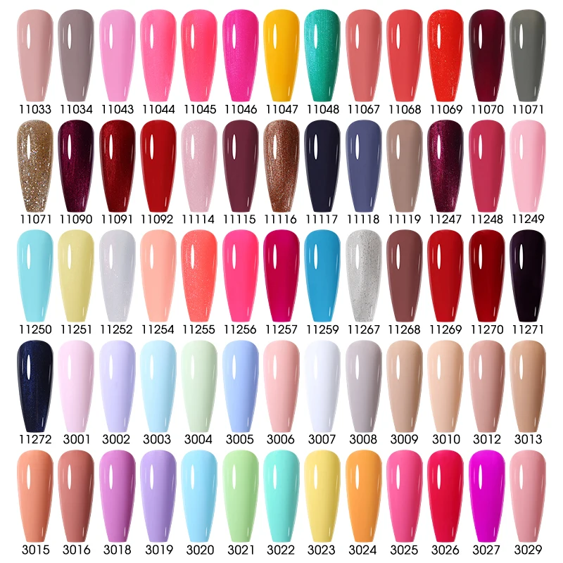 Clou Beaute HEMA TPO FREE High Pigment Gel Nail Polish Caramel Brown Wine Red Nude Color Gel Polish Nail Art UV Nail Varnish image 3