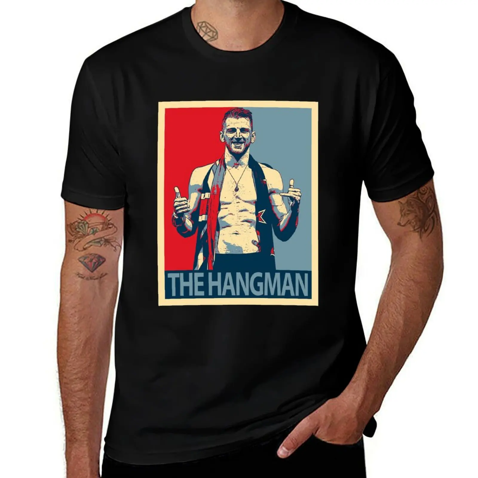 

Dan Hooker - The Hangman T-Shirt sweat gifts for boyfriend anime tshirt big and tall t shirts for men