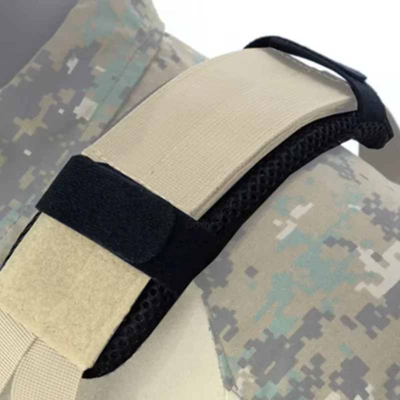 Pair Set Tactical Vest Shoulder Strap Pad Comfort Cushion Nylon Mesh Protect Pads Molle For FCPC/JPC Hiking Backpack Accessories