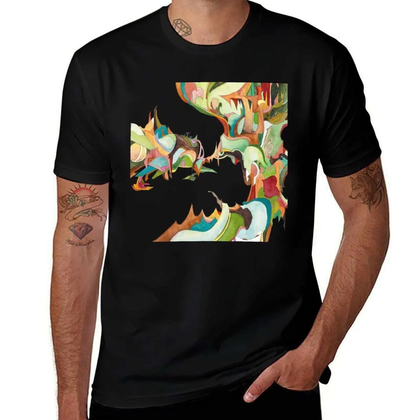 Metaphorical Music Nujabes PNG remastered T-Shirt Casual All Match Tee Shirt for Men