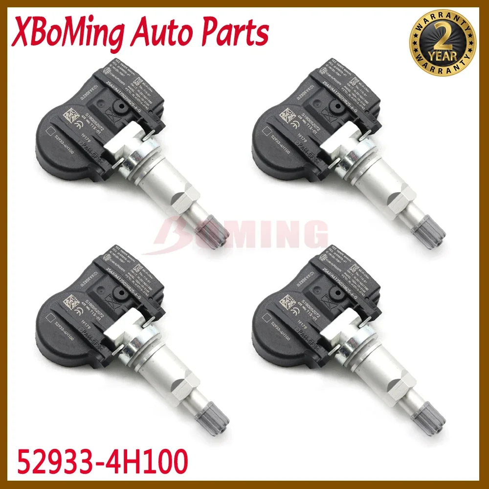 52933-4H100 TPMS For Hyundai H-1 Cargo Combi Van H100 I800 Starex [TQ] For Kia K2700 [PU] Tire Pressure Monitoring Sensor 433MHz