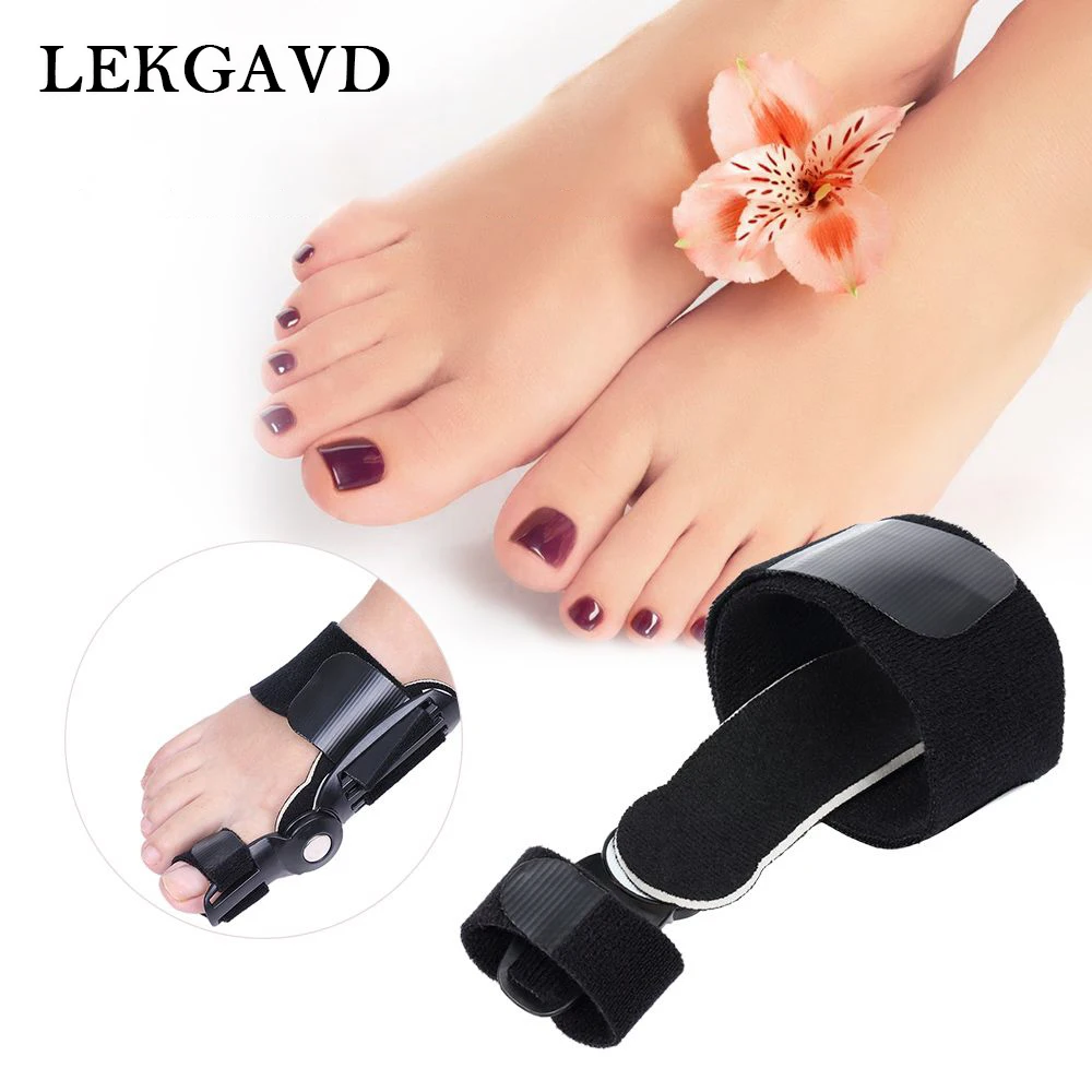 1PC ปรับ Big Toe Corrector Bunion Splint Hallux Straightener ฟุตปวดบรรเทาบรรเทาเท้า Care เครื่องมือ Dropshipping