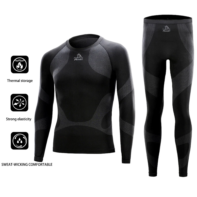 Xiaomi Cold-resistant men and women in autumn winter outdoor sports quick-drying breathable sweat-wicking thermal underwear set