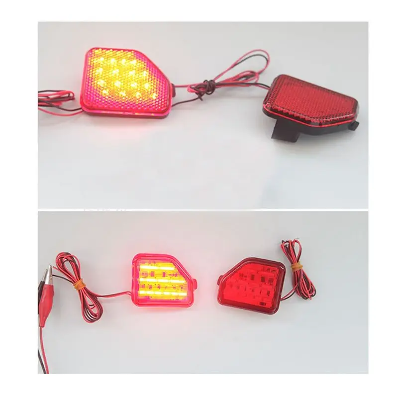 

1Set Car Rear Bumper Fog Light Rear Fog Lamp Warning Signal Light For Jeep Wrangler JL 2018-2023