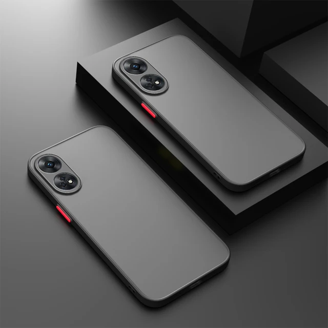 For OPPO Reno8 T Case Cover Reno 8T 4G 5G Funda Shell Matte Translucent Shockproof Hard Protective Phone Bumper For Reno8 T