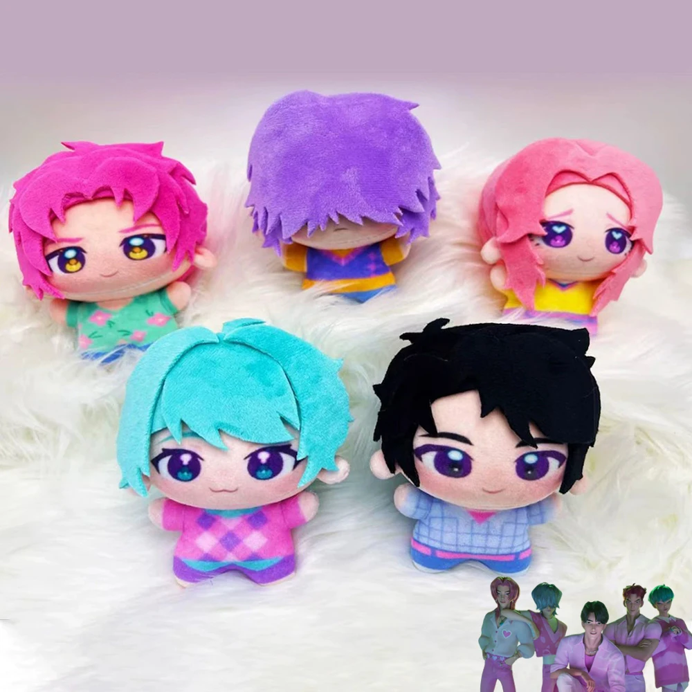 Anime Pop Saja Boys Abby Jinu ‌   Cosplay Puppe Cartoon Plüsch Gefüllte Baumwolle Puppe Anhänger Halloween Weihnachten Raum Dekoration