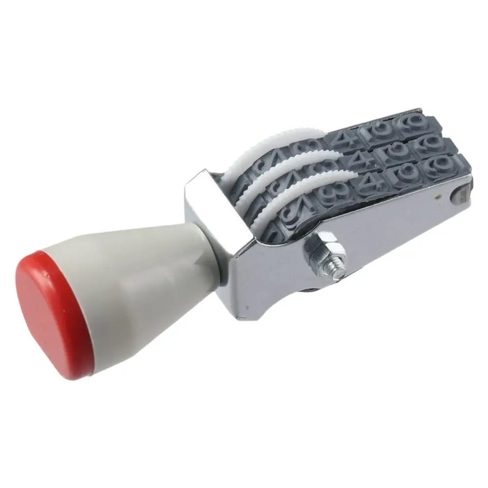 3 ,4 or 5 Digit Number Number Stamp Multi-Function Changeable Personalized Business Stamps Roller Stamps Office