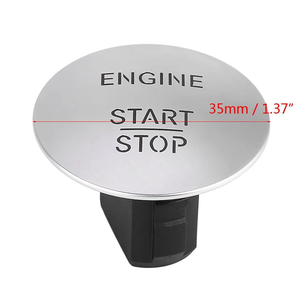 HUALIC Auto Motor Start Stop Push Button Schalter Ein-klicken sie auf Start Keyless für Mercedes Benz W164 W205 W212 W213 w221 2215450714